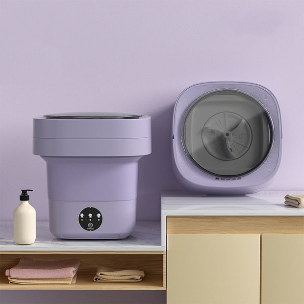 Travel/College/Apartment Mini Foldable Washing Machine(8Litres Capacity)