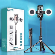 6 in 1 Bluetooth Selfie Stick Tripod with Remote