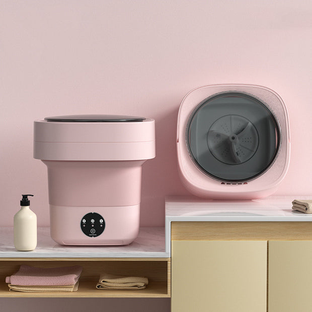 Travel/College/Apartment Mini Foldable Washing Machine(8Litres Capacity)