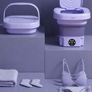 Travel/College/Apartment Mini Foldable Washing Machine(8Litres Capacity)