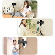 6 in 1 Bluetooth Selfie Stick Tripod with Remote