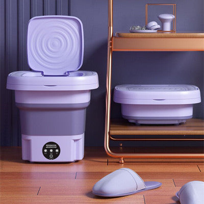 Travel/College/Apartment Mini Foldable Washing Machine(8Litres Capacity)