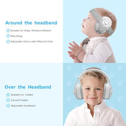 Baby Noise Cancelling Headphones: Adaptable 2-in-1 Design (Comfortable Earmuffs for 0-48 Months old Baby)