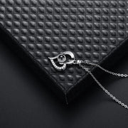 Forever Real Rose "I LOVE YOU" Project Stone Necklace.
