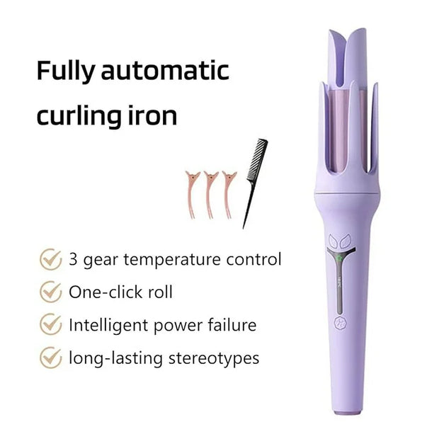 Automatic Premium Hair Curler, Large Waves(Perfect Curls in 5 Minutes)