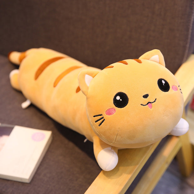 Adorable Cat Plush Doll Pillow