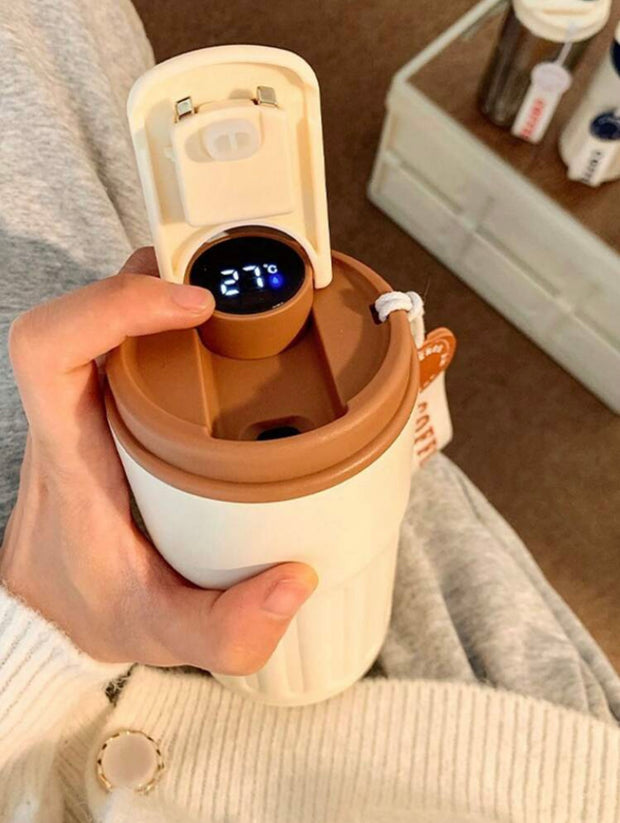 Coffee Mug with Temperature HD Touch Display(450ml)- Latest 2024(For Hot and Cold Drinks.)