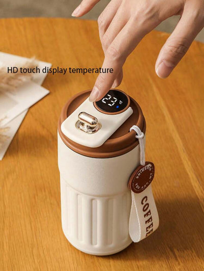 Coffee Mug with Temperature HD Touch Display(450ml)- Latest 2024(For Hot and Cold Drinks.)
