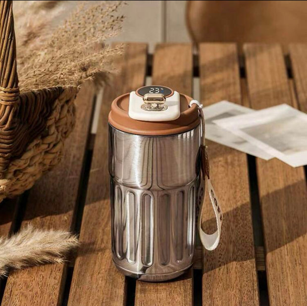 Coffee Mug with Temperature HD Touch Display(450ml)- Latest 2024(For Hot and Cold Drinks.)