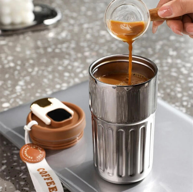 Coffee Mug with Temperature HD Touch Display(450ml)- Latest 2024(For Hot and Cold Drinks.)