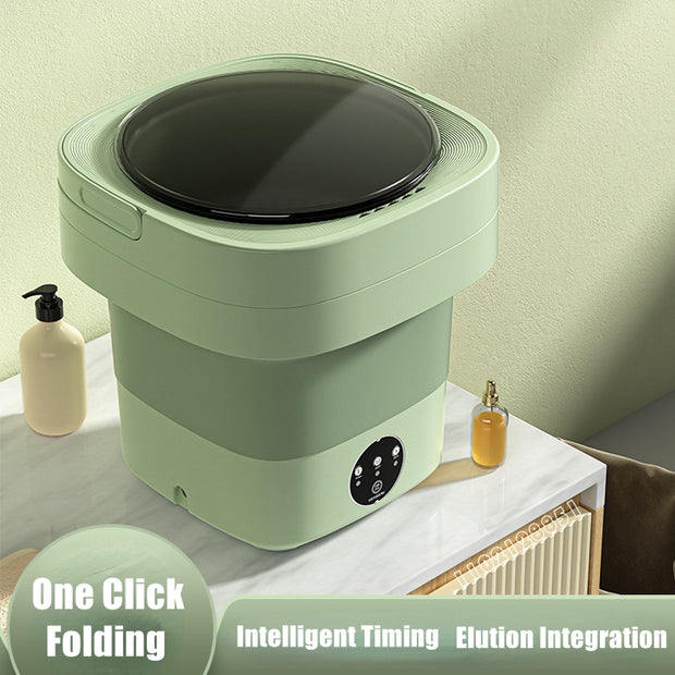Travel/College/Apartment Mini Foldable Washing Machine(8Litres Capacity)